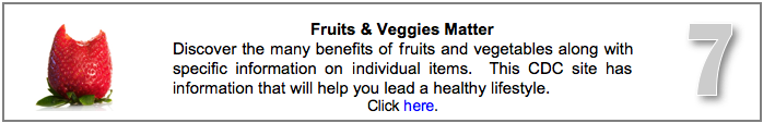 Fruits And Veggies Matter